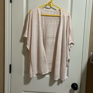 Large Maurices short sleeve Cardigan